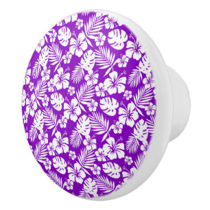 Tropical Flowers Cabinet - Drawer Knobs