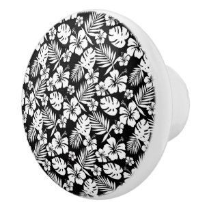 Tropical Flowers Cabinet - Drawer Knobs