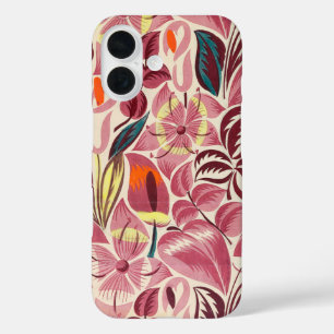 Tropical Flowers   iPhone 16 Case
