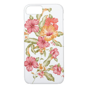 Tropical flowers iPhone 7 Case