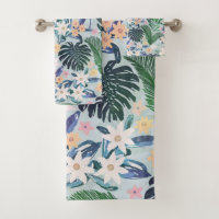 Tropical Foliage Floral Pattern