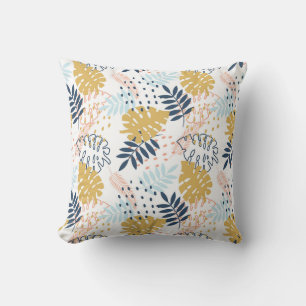 Tropical Foliage Fusion Cushion