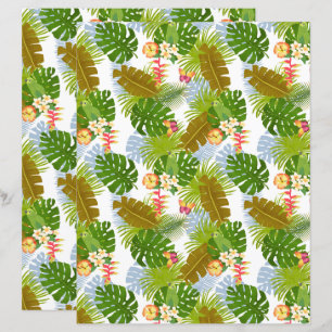Tropical Foliage Summer White