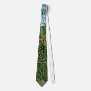 Tropical Forest, Henri Rousseau Tie
