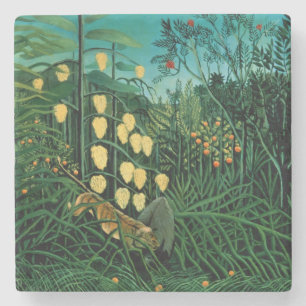 Tropical Forest Stone Coaster