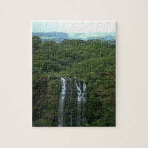 Tropical Forest Waterfall Jigsaw Puzzle