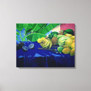 Tropical Fruit Canvas Print