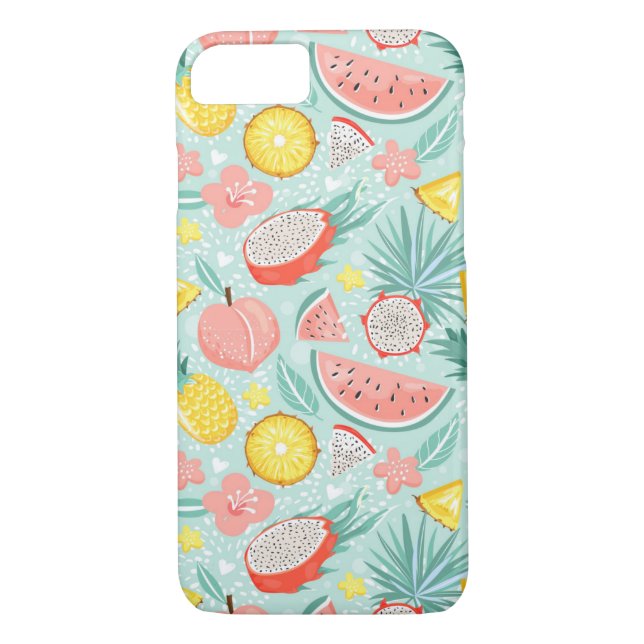Tropical Fruit Case-Mate iPhone Case (Back)