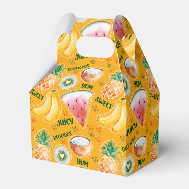 Tropical Fruit Favour Box (Front Side)