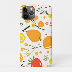 Tropical Fruit Fiesta Pattern iPhone 11 Pro Case