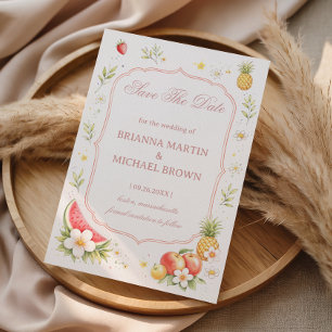 Tropical Fruit Floral Announcement