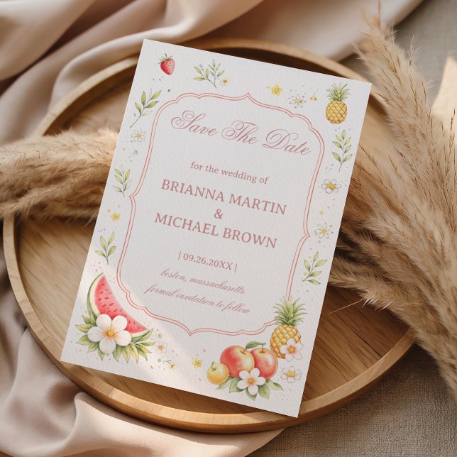 Tropical Fruit Floral Announcement (Creator Uploaded)