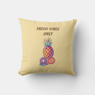 Tropical Fruit Fusion Cushion