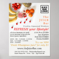 Tropical Fruit, Juice Bar Advertising