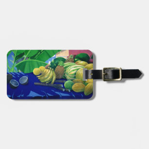 Tropical Fruit Luggage Tag