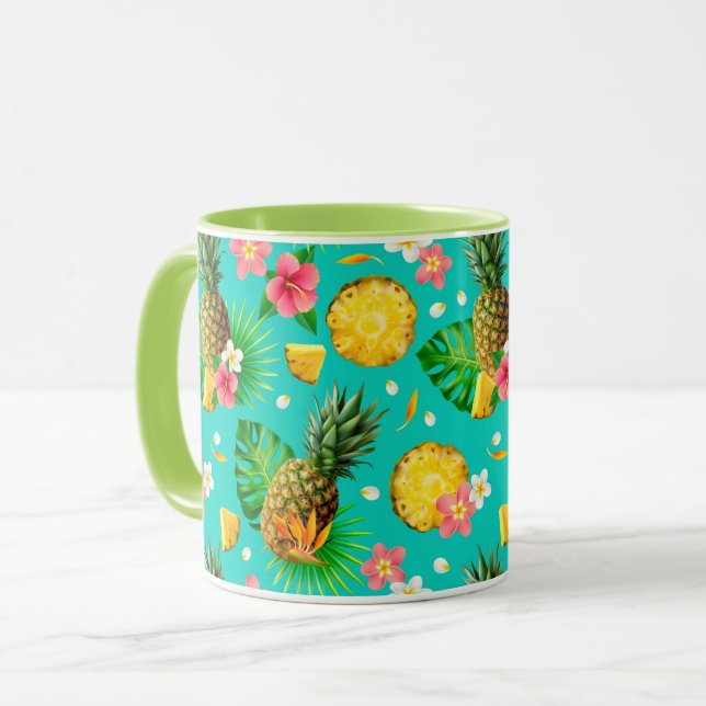 Tropical Fruit Mug (Front Left)