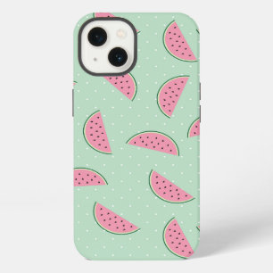 Tropical Fruit Paint Splatter Pattern iPhone 13 Case