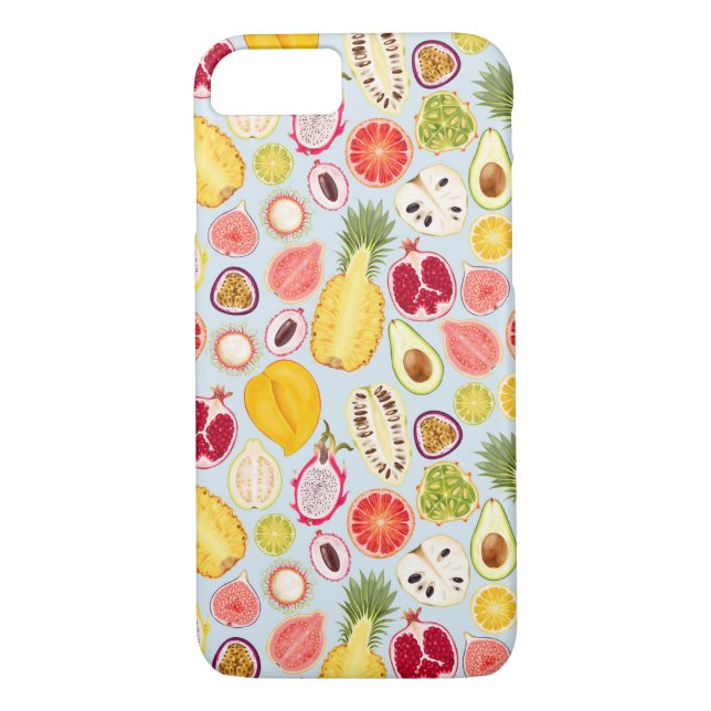 Tropical Fruit Pattern Case-Mate iPhone Case (Back)