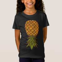 Tropical Fruit Pineapple Upside Down Hawaiian Beac