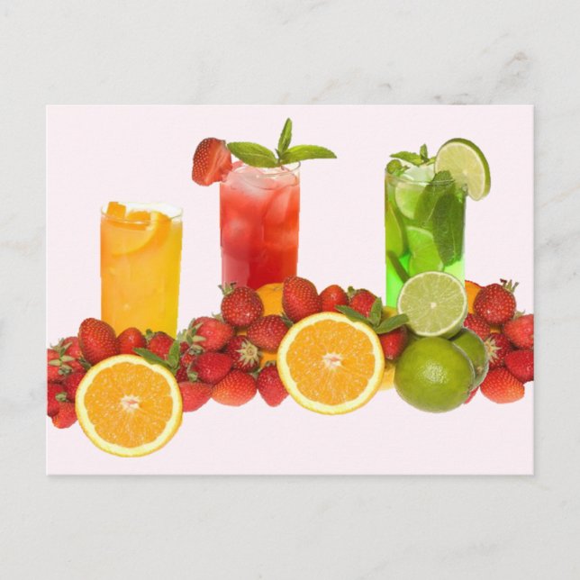 Tropical Fruit Postcard (Front)