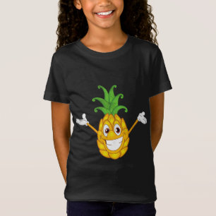 Tropical Fruit Pun Happy Pineapple Sweet Fruits T-Shirt