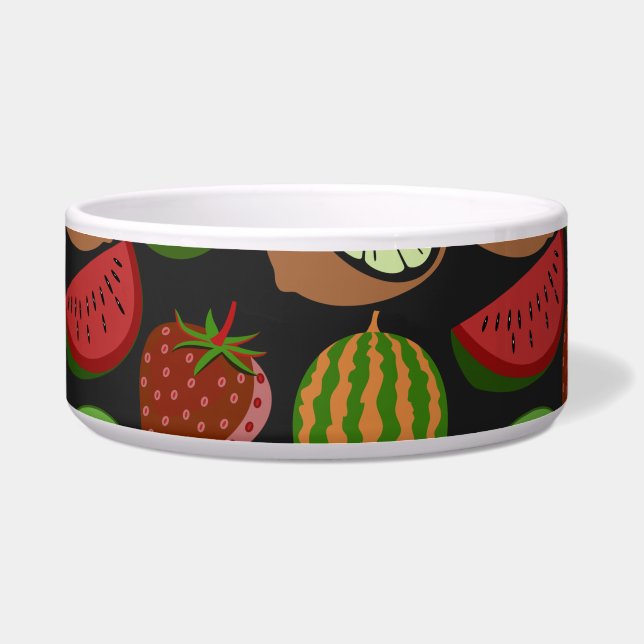 Tropical fruit seamless pattern colourful (Front)