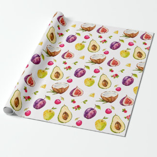 Tropical Fruit Wrapping Paper