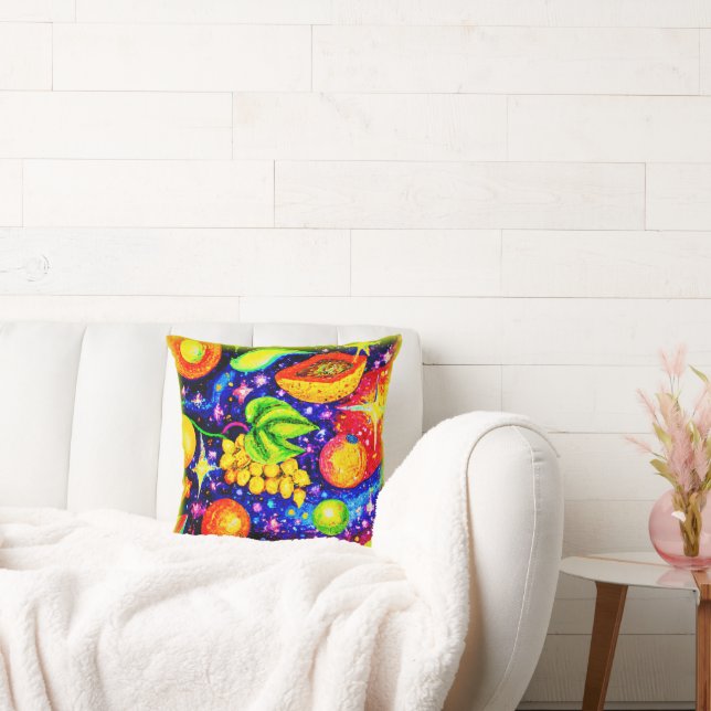 Tropical Fruits in the Sky. Buy Now Cushion (Couch)