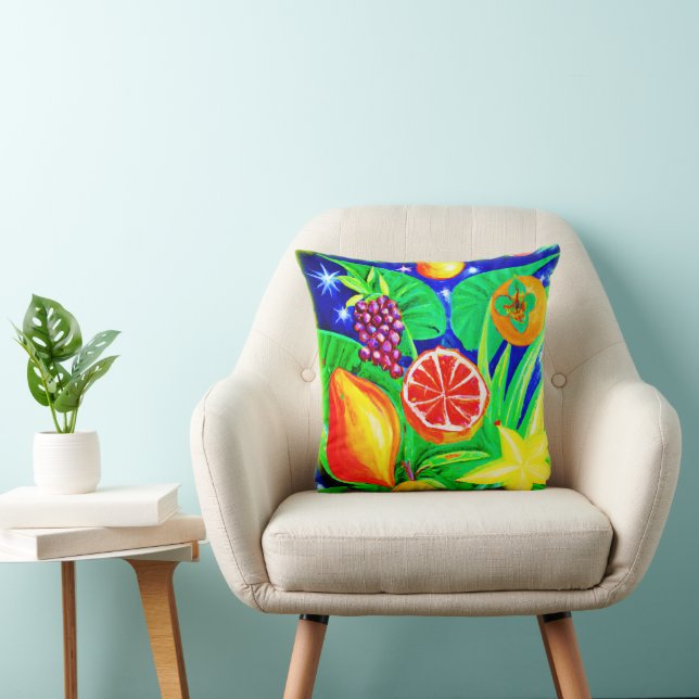Tropical Fruits in the Sky. Buy Now Cushion (Chair)