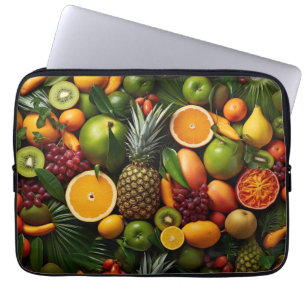 Tropical Fruits Laptop Sleeve