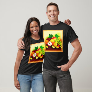 Tropical Fruits Painting. Buy Now T-Shirt
