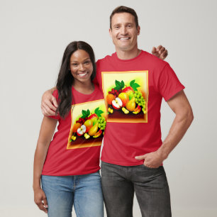 Tropical Fruits Painting. Buy Now T-Shirt