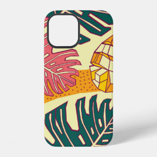 Tropical fruits,pattern design iPhone 12 case