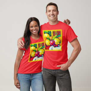 Tropical Fruits Pianting. Buy Now T-Shirt