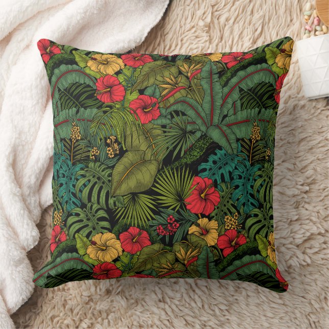 Tropical garden cushion (Blanket)