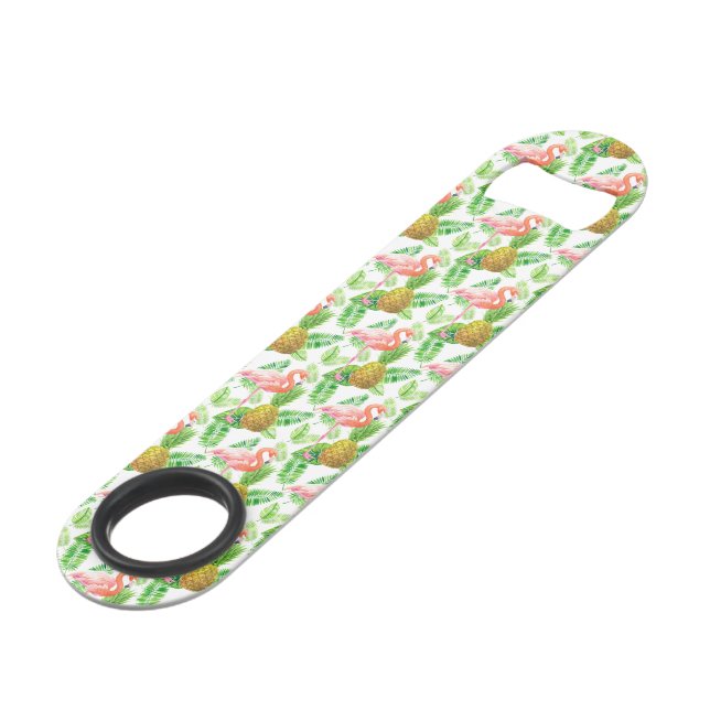 Tropical garden watercolor pattern (Front Angled)