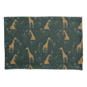 Tropical Giraffe Hangout Pillowcase