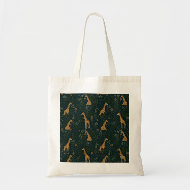 Tropical Giraffe Hangout Tote Bag (Front)
