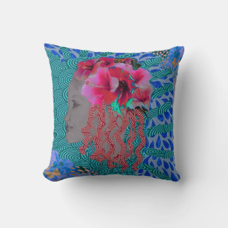 Tropical Girl  Pillow