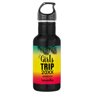 Tropical Girls Trip, Crown Year & Name 532 Ml Water Bottle