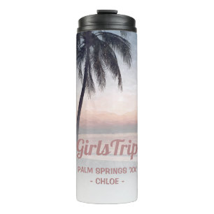 Tropical Girls Weekend Trip Personalized Tumbler