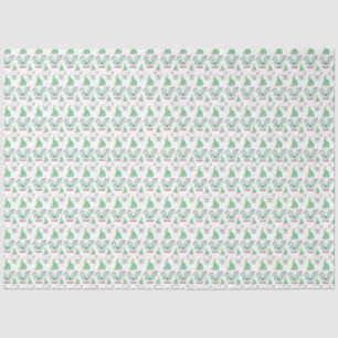 Tropical Gnome Cute Pattern Watercolor Tissue Paper