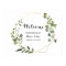 Tropical Green Leaves Welcome Wedding
