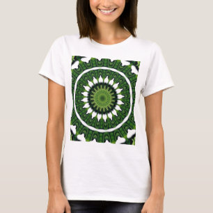 Tropical Green Mandala T-Shirt