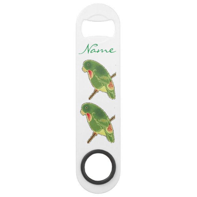 Tropical Green Parakeet Thunder_Cove (Front)