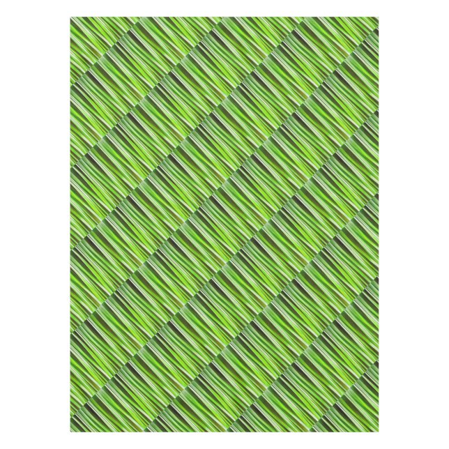 Tropical Green Riverweed Tablecloth (Front)