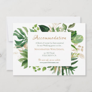 Tropical Green Watercolor Monstera Leaves Frame