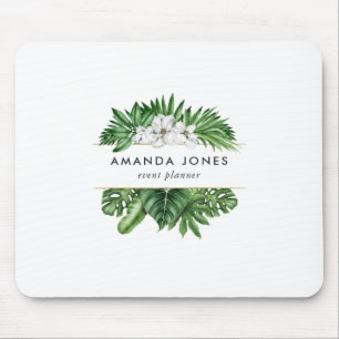 Tropical Greenery Foliage Mouse Mat