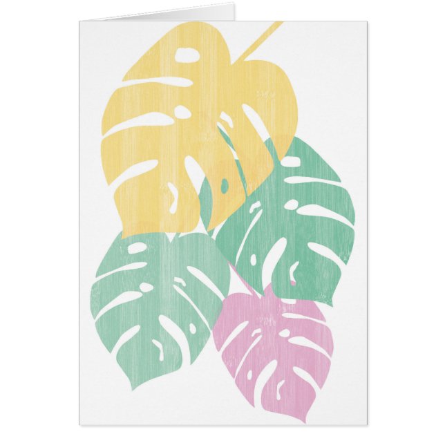Tropical Greenery - Monstera Leaves (Front)