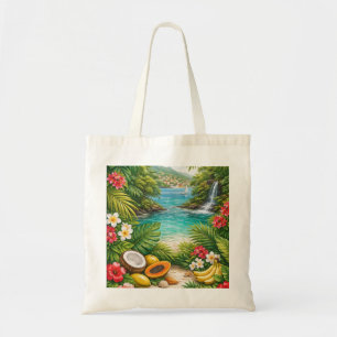 Tropical Grenada Island Beach Paradise Tote Bag